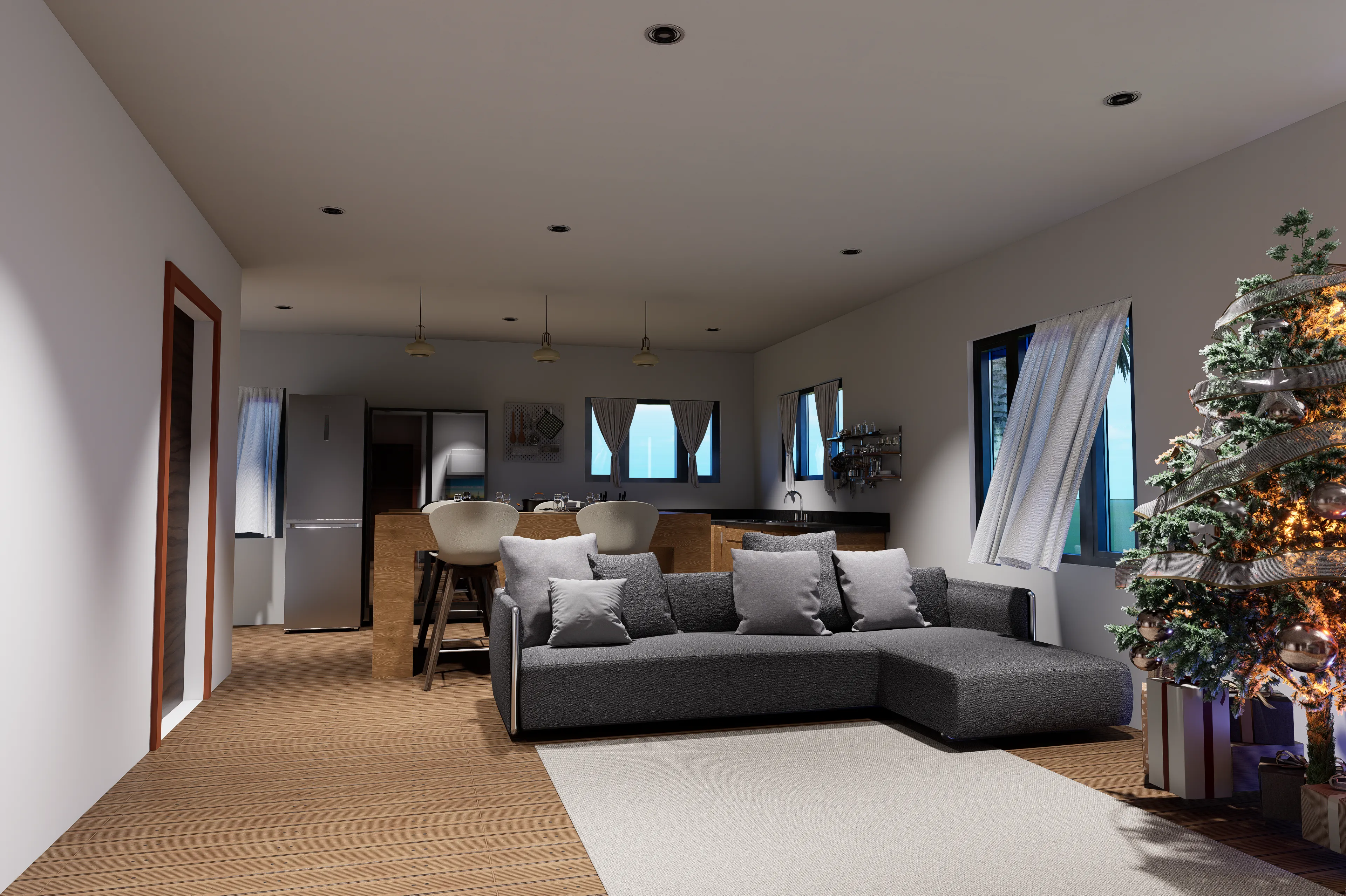 Stevens Residence — view 2